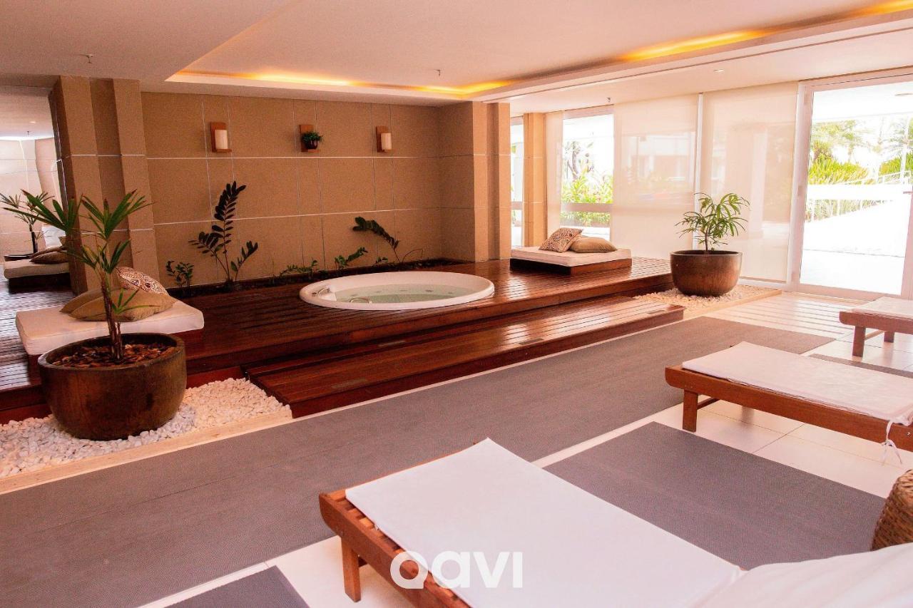 Qavi - Flat Resort Beira Mar Cotovelo #Inmare322 Parnamirim Exterior foto