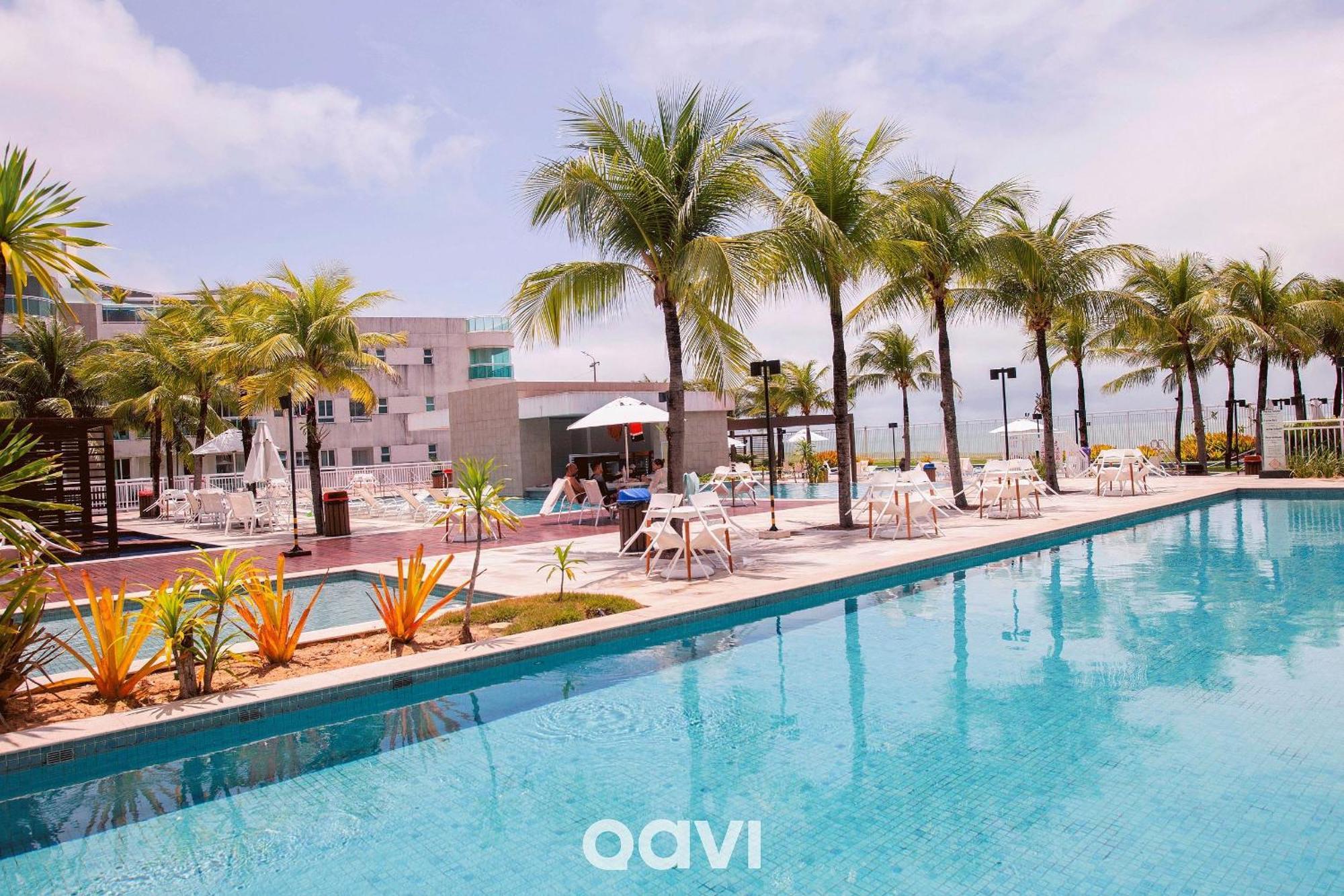 Qavi - Flat Resort Beira Mar Cotovelo #Inmare322 Parnamirim Exterior foto